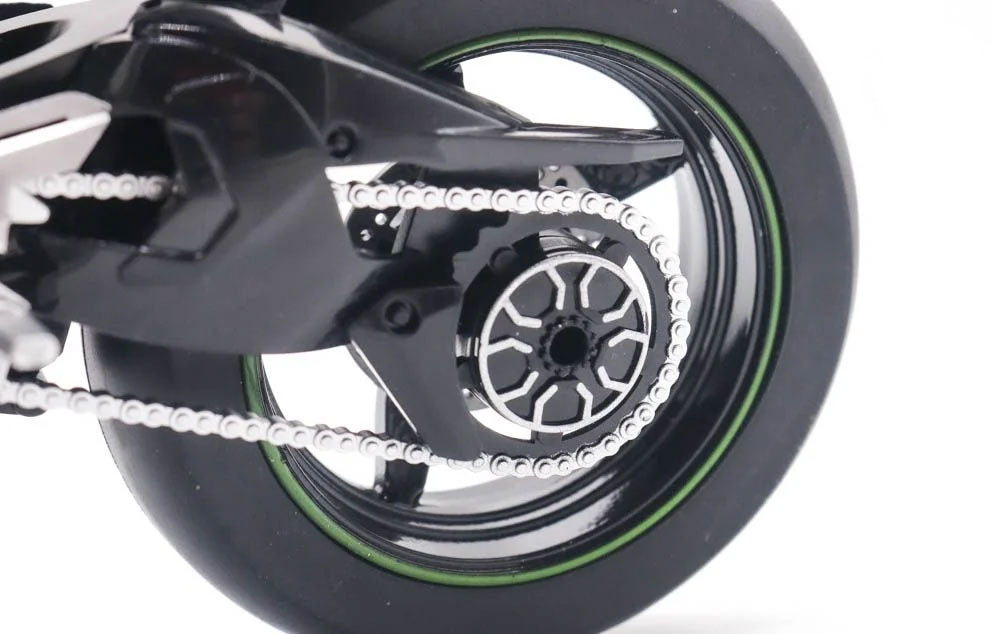 Miniatura Gigante de Kawasaki Ninja H2R em Escala 1:9