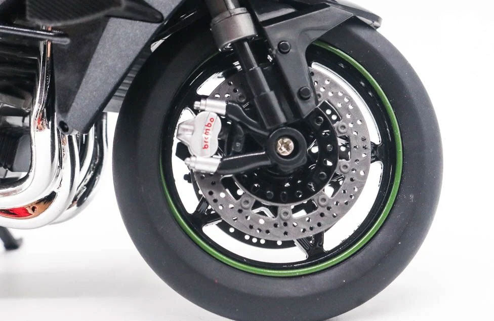 Miniatura Gigante de Kawasaki Ninja H2R em Escala 1:9