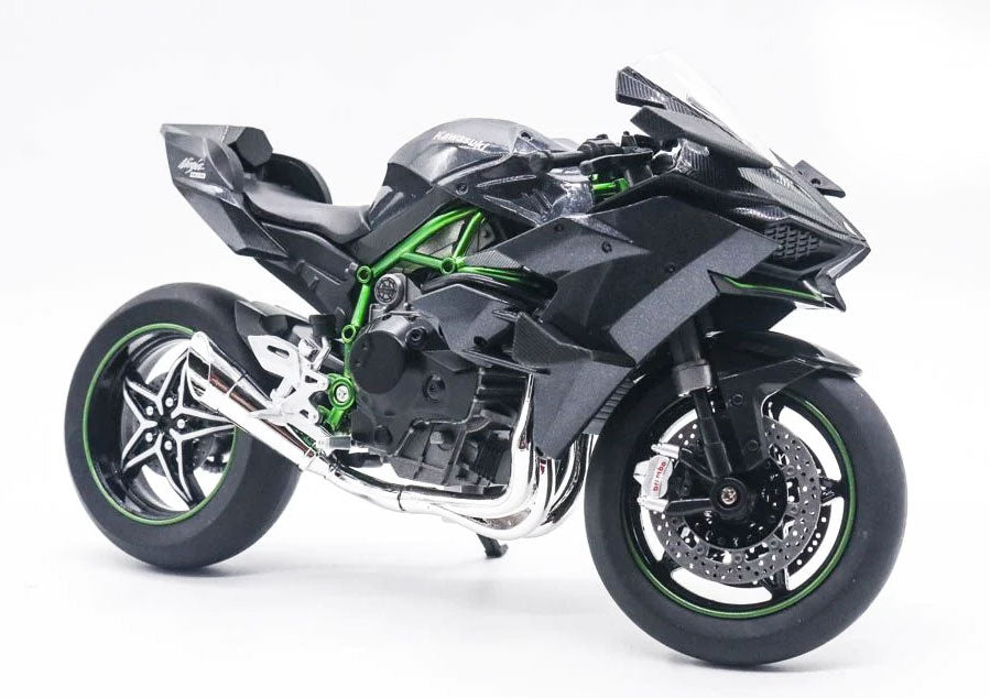 Miniatura Gigante de Kawasaki Ninja H2R em Escala 1:9