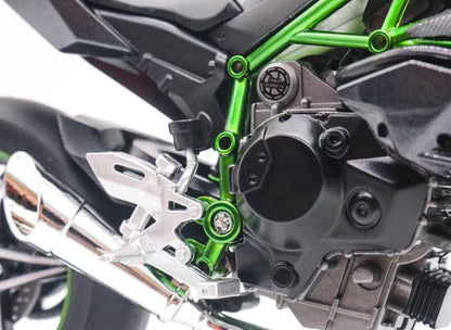 Miniatura Gigante de Kawasaki Ninja H2R em Escala 1:9