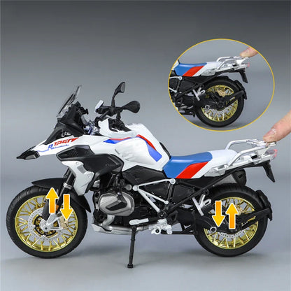 Miniatura Gigante de BMW R1250 GS ADV em Escala 1:9