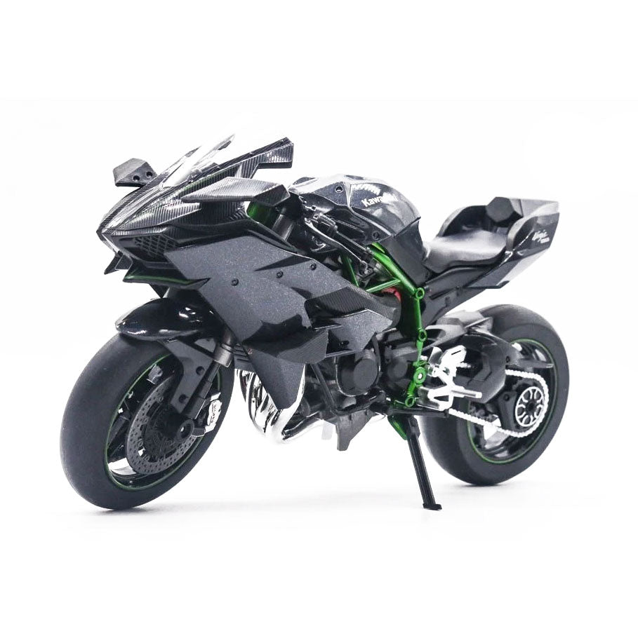 Miniatura Gigante de Kawasaki Ninja H2R em Escala 1:9