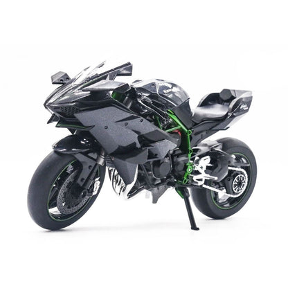 Miniatura Gigante de Kawasaki Ninja H2R em Escala 1:9